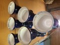 USSR Bronnitsky 1970-luku cobalt blue&gold5
